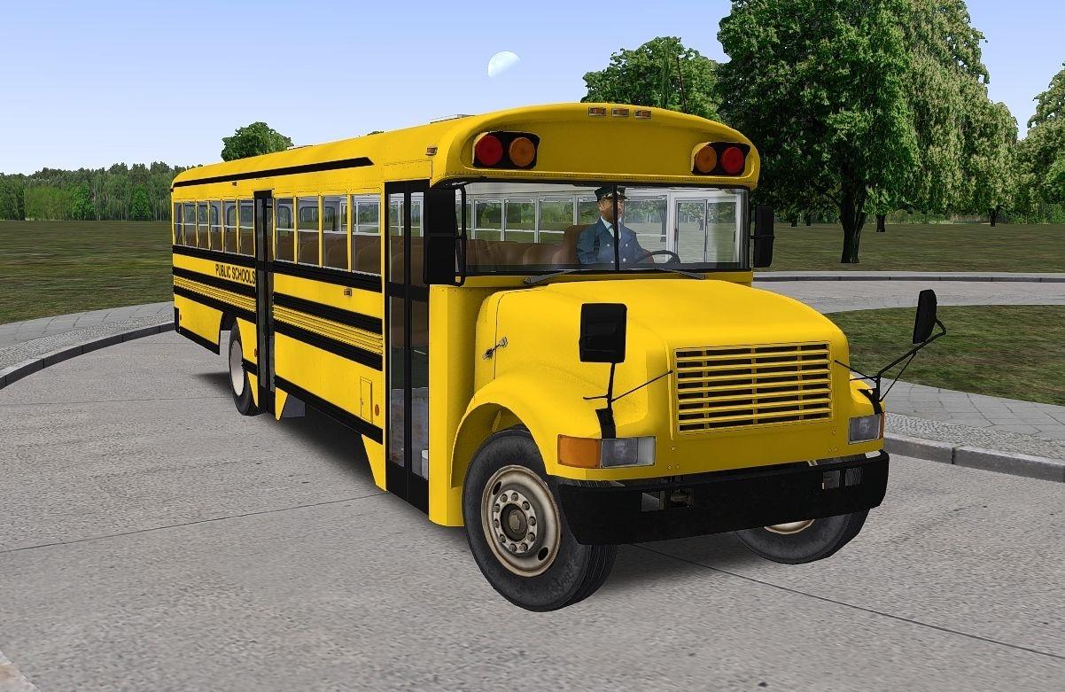 School bus 2. OMSI Bus. OMSI 2. Омси 2 автобусы. 2 Школьных автобуса.