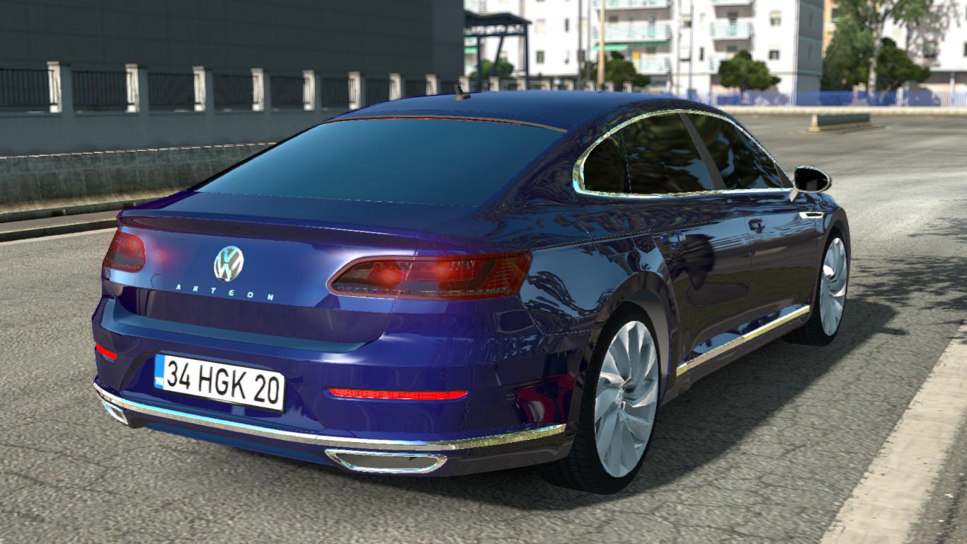 ETS2 - Volkswagen Arteon & Passat V1R10 Araba Modu - OyunModları