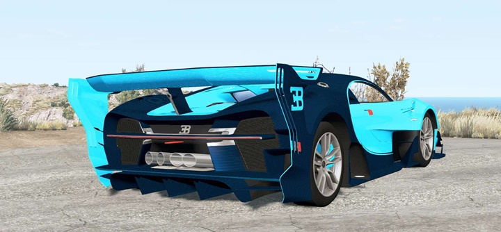 Beamng Bugatti Vision Gran Turismo Model Araba Modu Oyunmodlar