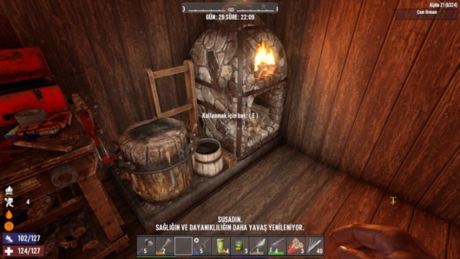 7 Days to Die Demirci Ocağı Nasıl Yapılır?