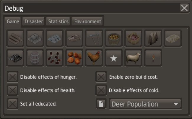 Banished Debug Menü Mod İndir