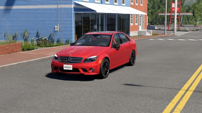 BeamNG - Mercedes-Benz C63 (W204) Araba Modu İndir
