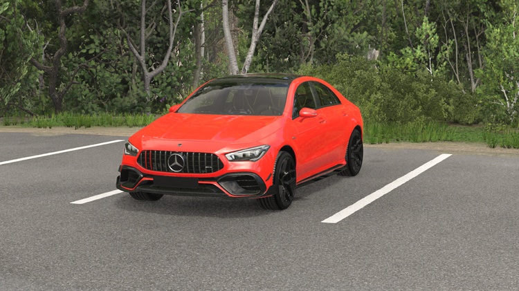 BeamNG - Mercedes-Benz CLA 45 S Araba Modu İndir