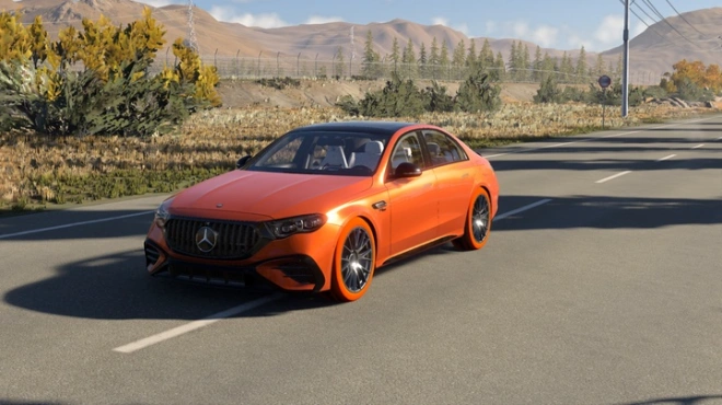 BeamNG - Mercedes-Benz E-Class W214 Araba Modu İndir