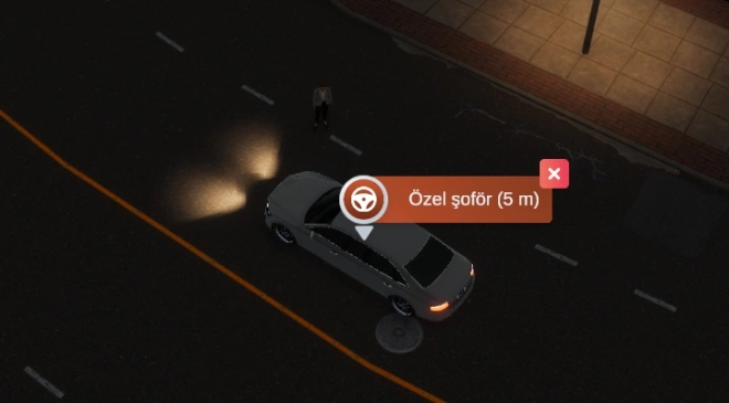&Ouml;zel Şof&ouml;r, Size en yakın yol konumuna gelecektir.