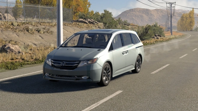 BeamNG - Honda Odyssey 2014 Model Araba Modu İndir