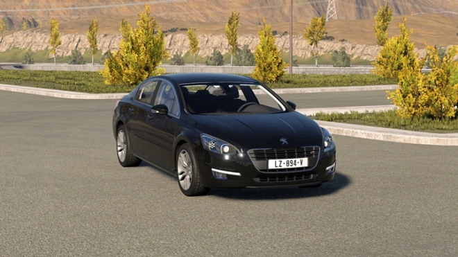 BeamNG - Peugeot 508 (W23) Araba Modu İndir