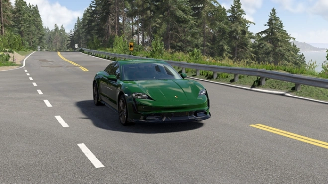 BeamNG - Porsche Taycan Araba Modu İndir