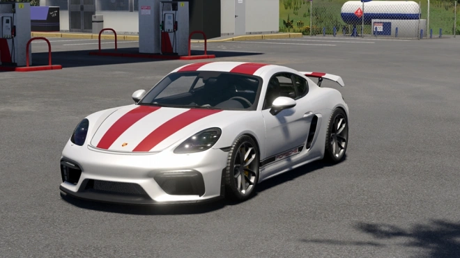 BeamNG - Porsche Cayman 718 & GT4 RS Araba Modu İndir