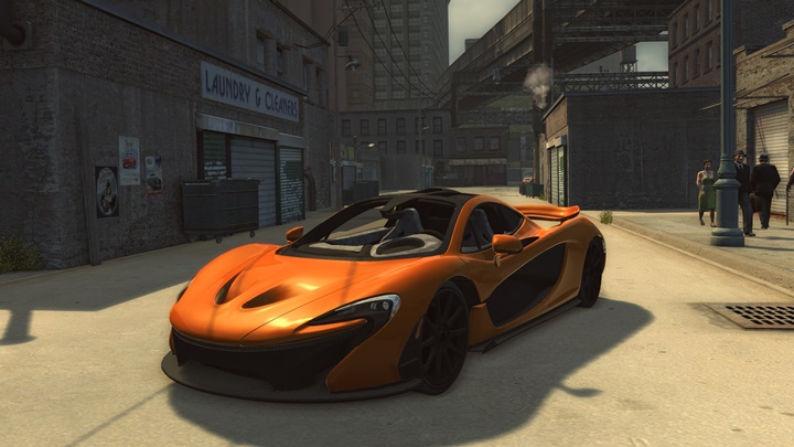 Mafia 2 2013 model Mclaren P1 spor araba modu.