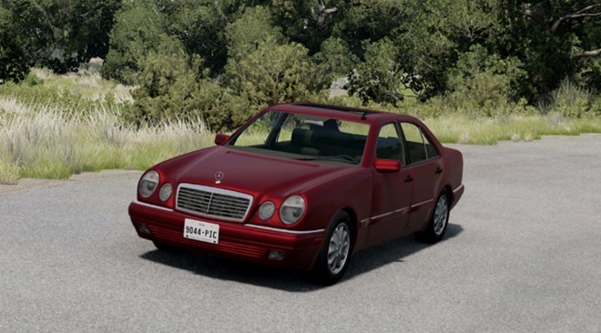 BeamNG.Drive için Mercedes-Benz E 55 Araba modu