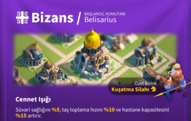 Rise of Kingdoms Medeniyetler ve Özellikleri Rise of Kingdoms Medeniyetler ve Özellikleri