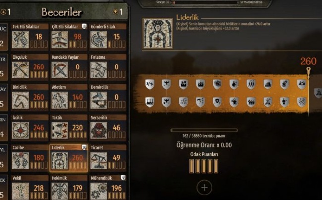 Mount And Blade 2 : Bannerlord Skill Sıfırlama Nasıl Yapılır?