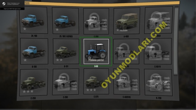 SpinTires: Mudrunner Modları Nasıl Yüklenir ? SpinTires: Mudrunner Modları Nasıl Yüklenir ?