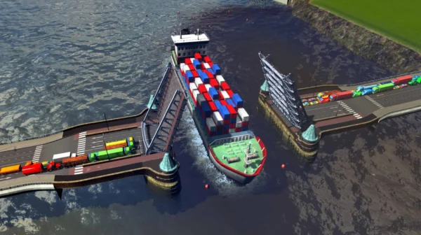 Cities Skylines – Açılır Kapanır Köprü Modu İndir