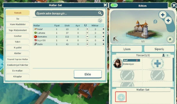 Settlement Survival Rıhtım ve Takas Sistemi Settlement Survival Rıhtım ve Takas Sistemi